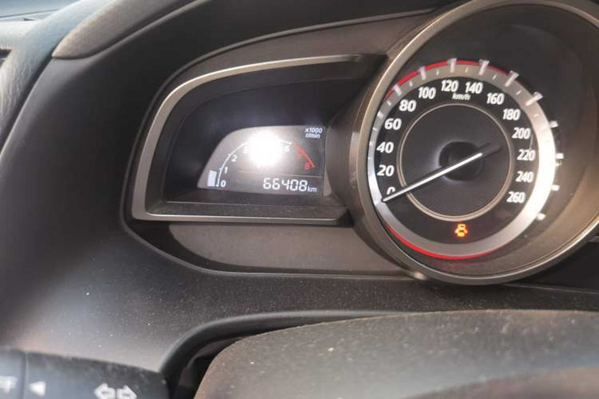 Used Mazda 3 Axela 2016 Sedan 1.5L Automatic Luxury Model Odometer Close Up
