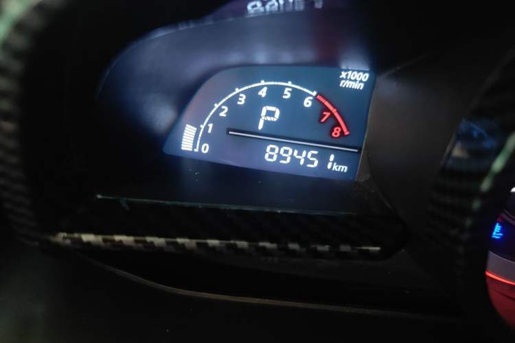 Used Mazda 3 Axela 2016 Hatchback 1.5L Automatic Comfort Model Odometer Close Up