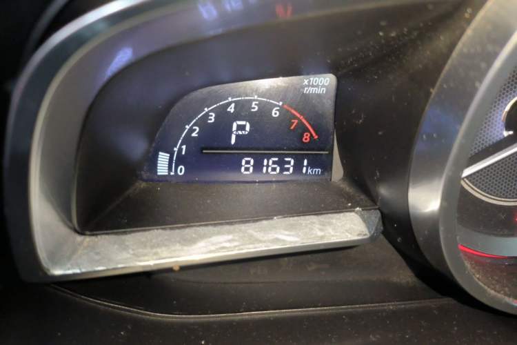 Used Mazda 3 Axela 2016 Sedan 1.5L Automatic Comfort Model Odometer Close Up