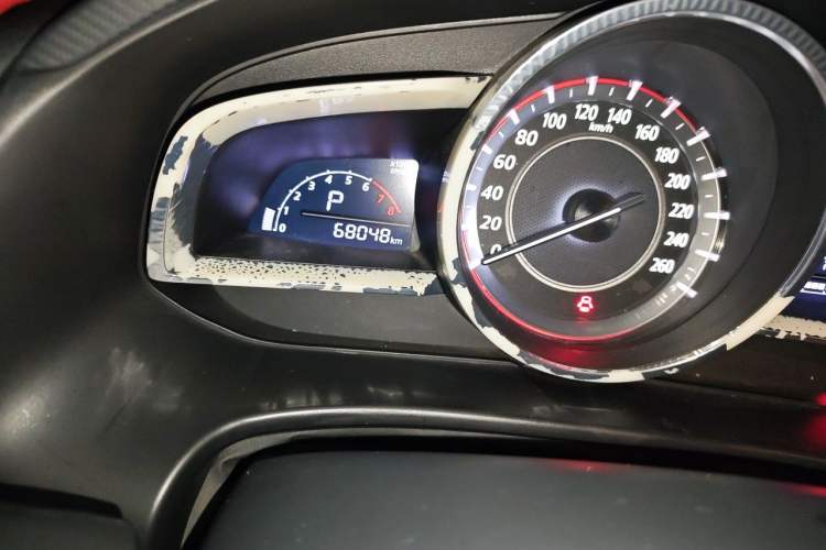 Used Mazda 3 Axela 2016 Sedan 1.5L Automatic Luxury Model Odometer Close Up