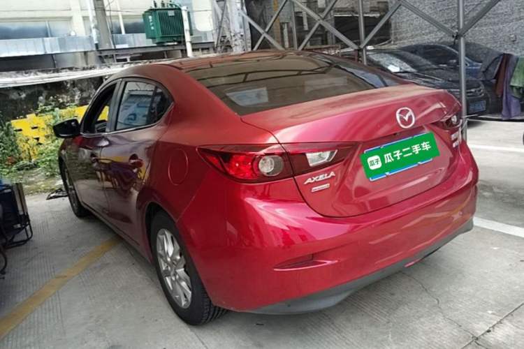 Used Mazda 3 Axela 2016 Sedan 1.5L Automatic Comfort Model Rear Left 45 Deg