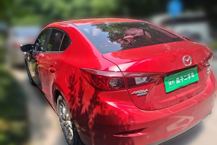 Used Mazda 3 Axela 2016 Sedan 1.5L Automatic Comfort Model Rear Left 45 Deg