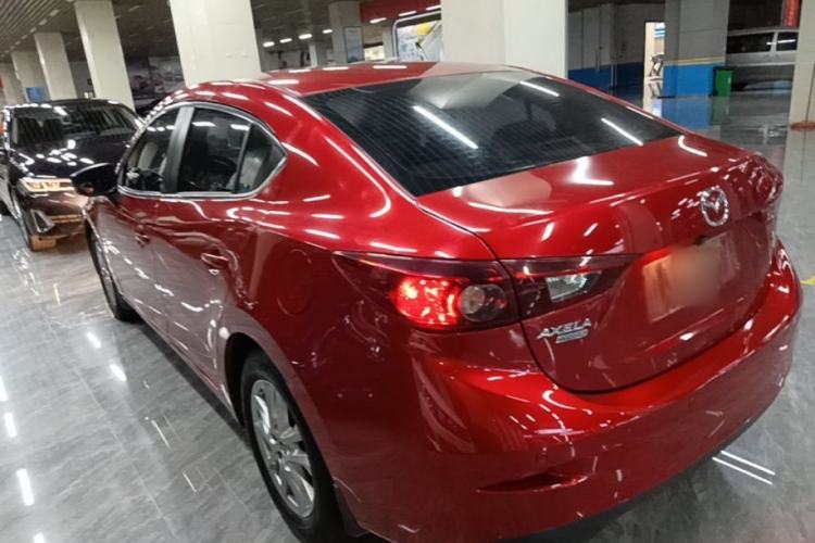 Used Mazda 3 Axela 2016 Sedan 1.5L Automatic Comfort Model Rear Left 45 Deg