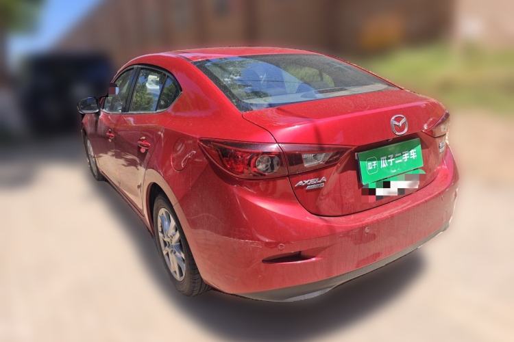 Used Mazda 3 Axela 2016 Sedan 1.5L Automatic Comfort Model Rear Left 45 Deg