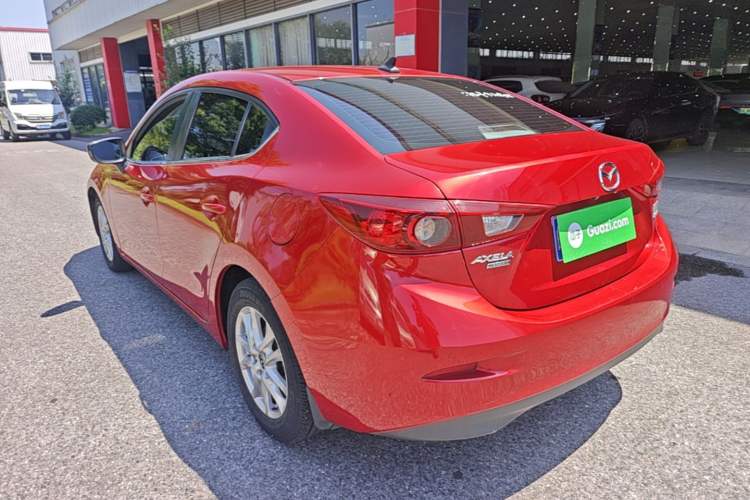 Used Mazda 3 Axela 2016 Sedan 1.5L Automatic Luxury Model Rear Left 45 Deg
