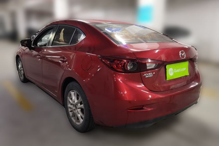 Used Mazda 3 Axela 2016 Sedan 1.5L Automatic Comfort Model Rear Left 45 Deg