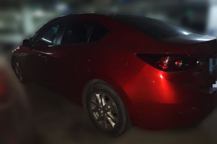 Used Mazda 3 Axela 2016 Sedan 1.5L Manual Luxury Model Rear Left 45 Deg