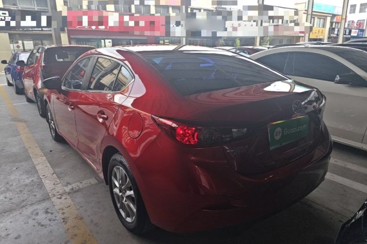 Used Mazda 3 Axela 2016 Sedan 1.5L Automatic Luxury Model Rear Left 45 Deg