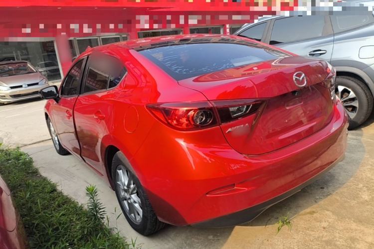 Used Mazda 3 Axela 2016 Sedan 1.5L Automatic Comfort Model Rear Left 45 Deg