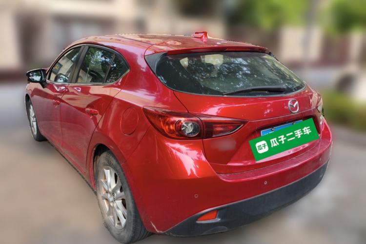 Used Mazda 3 Axela 2016 Hatchback 1.5L Automatic Luxury Model Rear Left 45 Deg