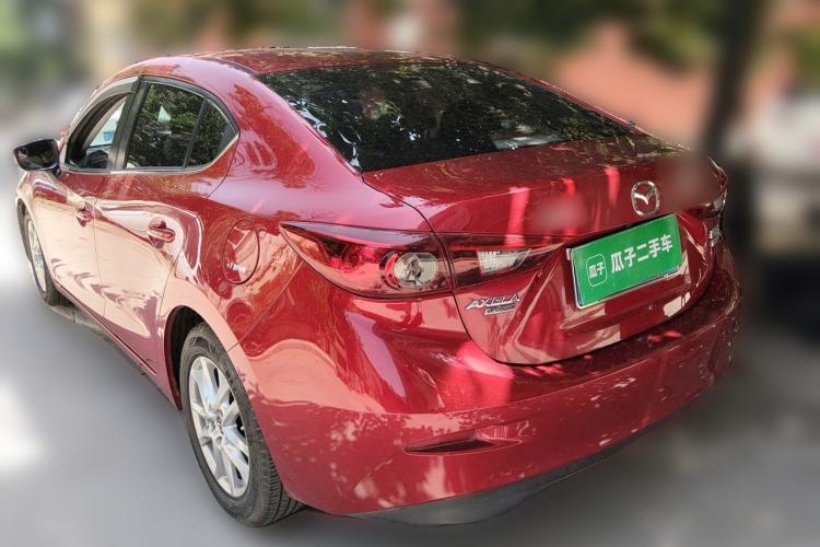 Used Mazda 3 Axela 2016 Sedan 1.5L Automatic Comfort Model Rear Left 45 Deg