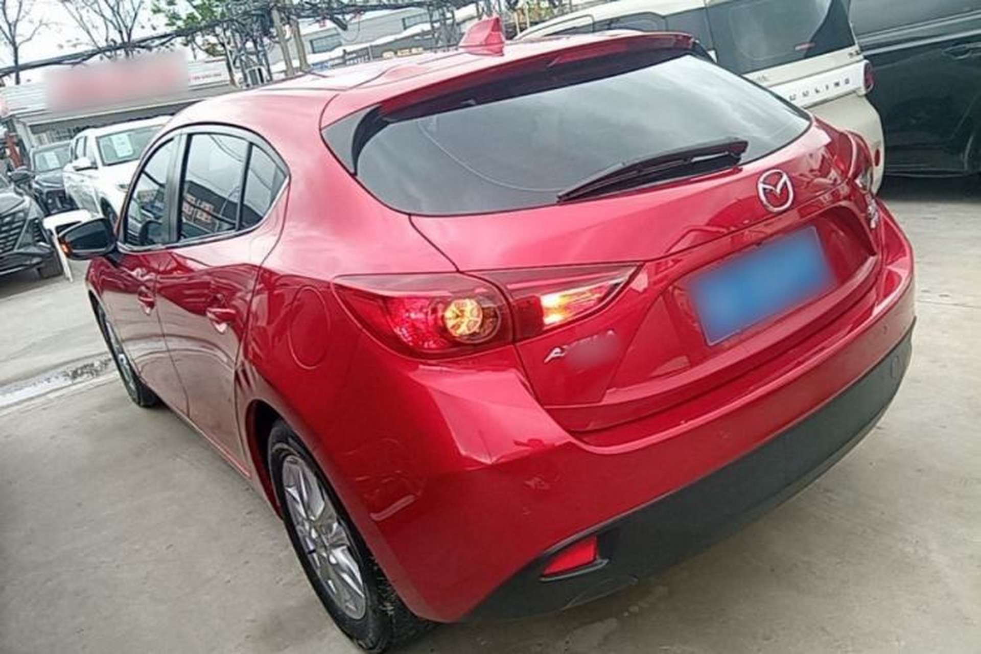 Used Mazda 3 Axela 2016 Hatchback 1.5L Automatic Luxury Model Rear Left 45 Deg