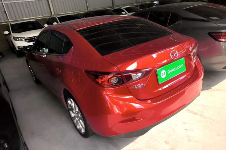 Used Mazda 3 Axela 2016 Sedan 2.0L Automatic Sport Model Rear Left 45 Deg