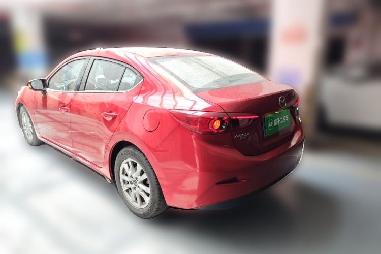 Used Mazda 3 Axela 2016 Sedan 1.5L Automatic Luxury Model Rear Left 45 Deg