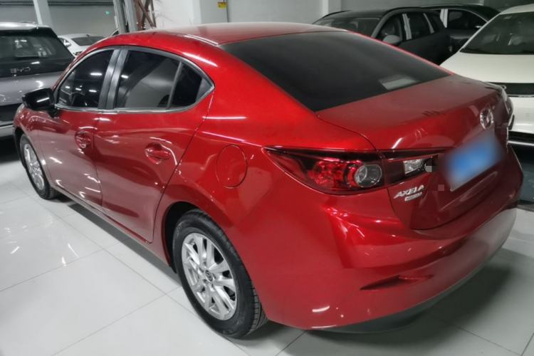 Used Mazda 3 Axela 2016 Sedan 1.5L Automatic Comfort Model Rear Left 45 Deg