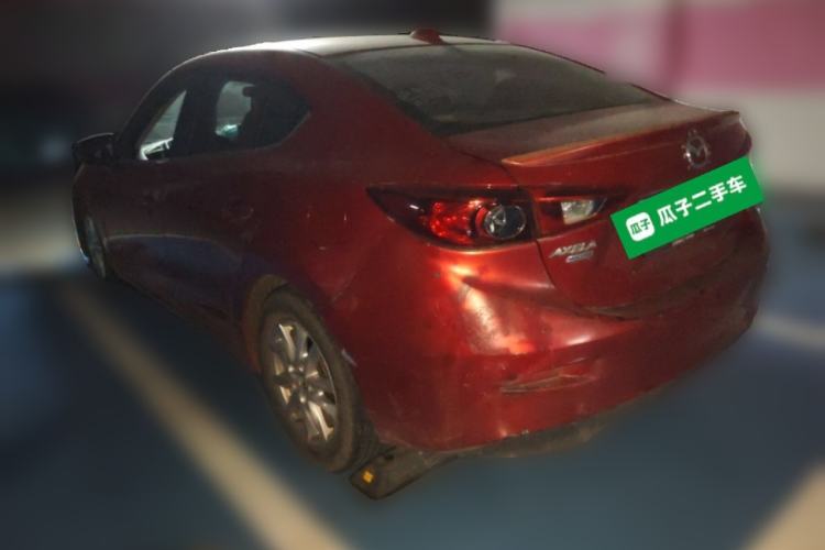 Used Mazda 3 Axela 2016 Sedan 1.5L Automatic Comfort Model Rear Left 45 Deg