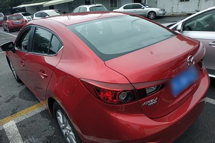 Used Mazda 3 Axela 2016 Sedan 1.5L Automatic Luxury Model Rear Left 45 Deg