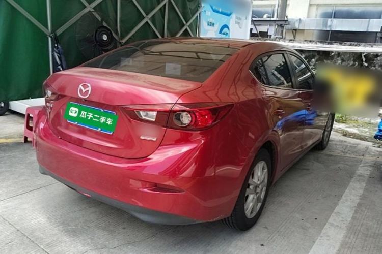 Used Mazda 3 Axela 2016 Sedan 1.5L Automatic Comfort Model Rear Right 45 Deg