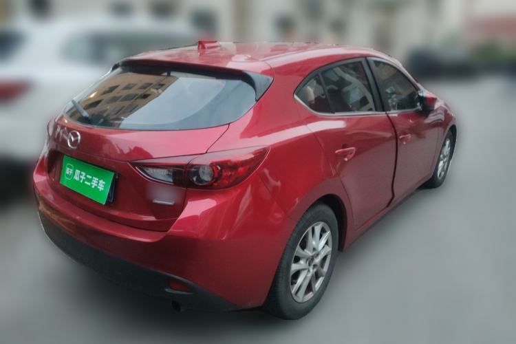 Used Mazda 3 Axela 2016 Hatchback 1.5L Automatic Luxury Model Rear Right 45 Deg