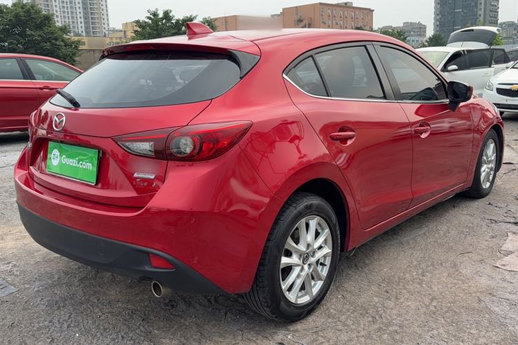 Used Mazda 3 Axela 2016 Hatchback 1.5L Automatic Luxury Model Rear Right 45 Deg