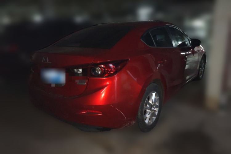 Used Mazda 3 Axela 2016 Sedan 1.5L Manual Luxury Model Rear Right 45 Deg