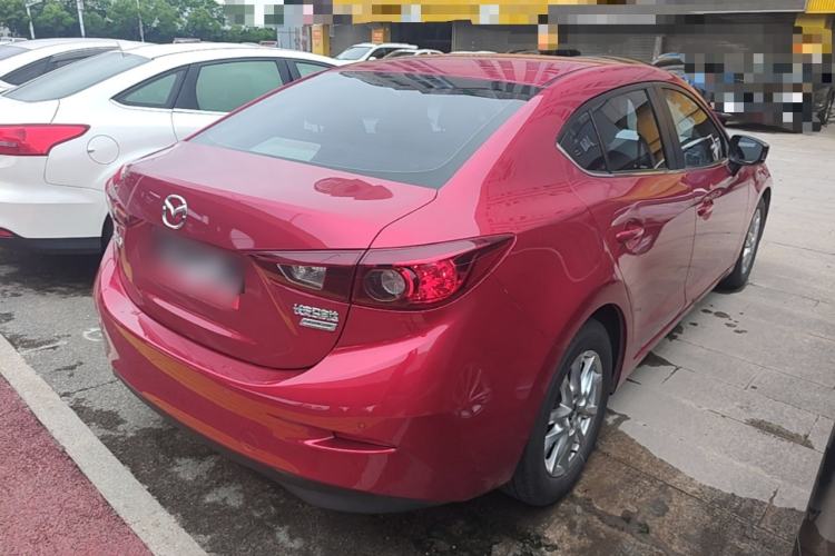 Used Mazda 3 Axela 2016 Sedan 1.5L Automatic Luxury Model Rear Right 45 Deg