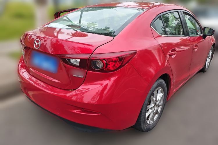 Used Mazda 3 Axela 2016 Sedan 1.5L Manual Comfort Model Rear Right 45 Deg