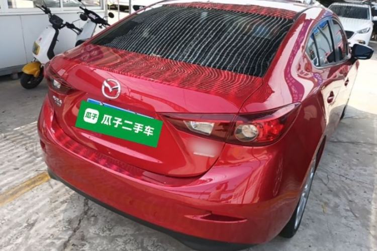 Used Mazda 3 Axela 2016 Sedan 2.0L Automatic Flagship Model Rear Right 45 Deg