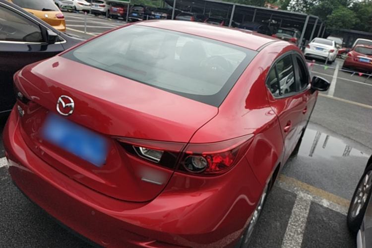 Used Mazda 3 Axela 2016 Sedan 1.5L Automatic Luxury Model Rear Right 45 Deg