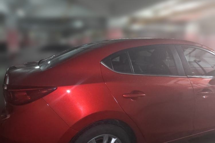 Used Mazda 3 Axela 2016 Sedan 1.5L Automatic Luxury Model Rear Right 45 Deg