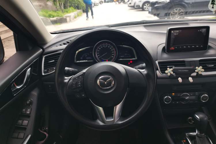 Used Mazda 3 Axela 2016 Sedan 1.5L Automatic Luxury Model Steering Wheel