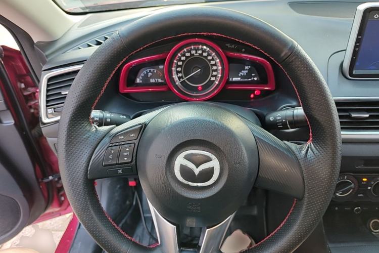 Used Mazda 3 Axela 2016 Sedan 1.5L Automatic Comfort Model Steering Wheel