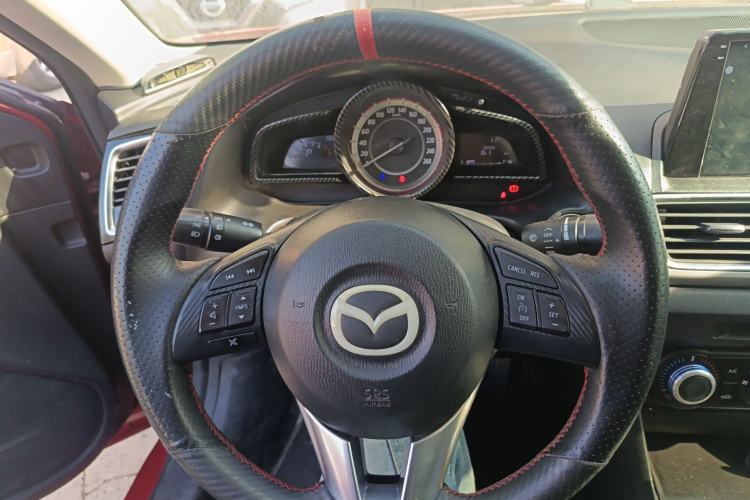 Used Mazda 3 Axela 2016 Sedan 1.5L Automatic Comfort Model Steering Wheel