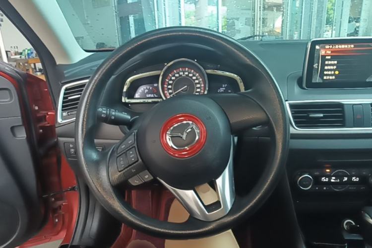 Used Mazda 3 Axela 2016 Sedan 1.5L Automatic Luxury Model Steering Wheel
