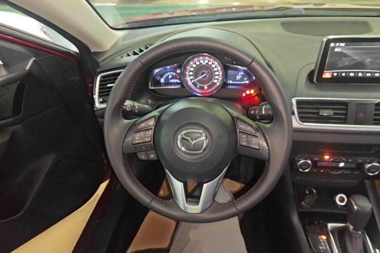 Used Mazda 3 Axela 2016 Sedan 1.5L Automatic Prestige Model Steering Wheel