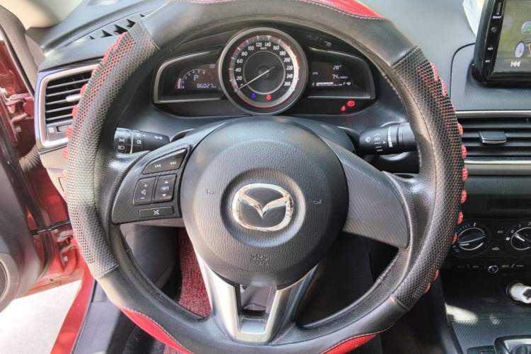 Used Mazda 3 Axela 2016 Sedan 1.5L Automatic Comfort Model Steering Wheel