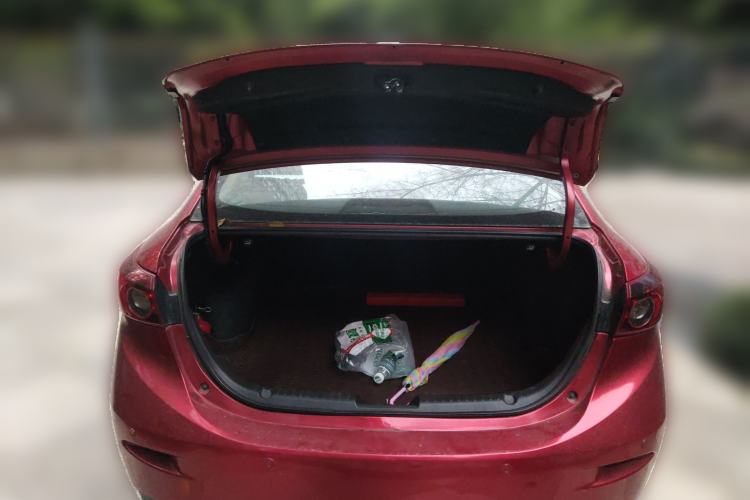 Used Mazda 3 Axela 2016 Sedan 1.5L Automatic Comfort Model Trunk