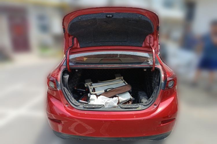 Used Mazda 3 Axela 2016 Sedan 2.0L Automatic Sport Model Trunk