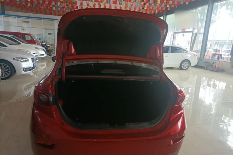Used Mazda 3 Axela 2016 Sedan 1.5L Automatic Comfort Model Trunk