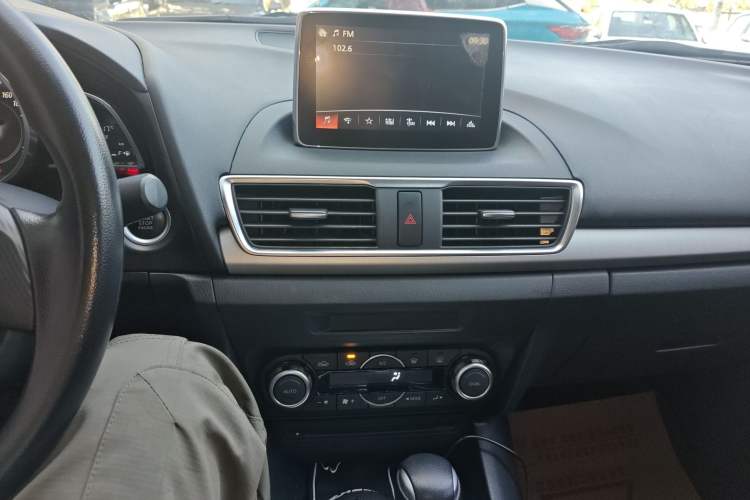 Used Mazda 3 Axela 2016 Sedan 1.5L Automatic Luxury Model Audio And AC Panel