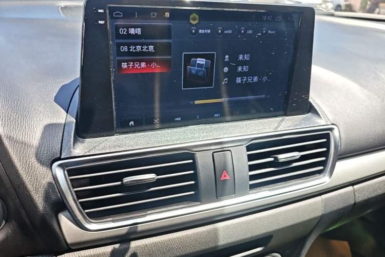 Used Mazda 3 Axela 2016 Sedan 1.5L Automatic Comfort Model Audio And AC Panel