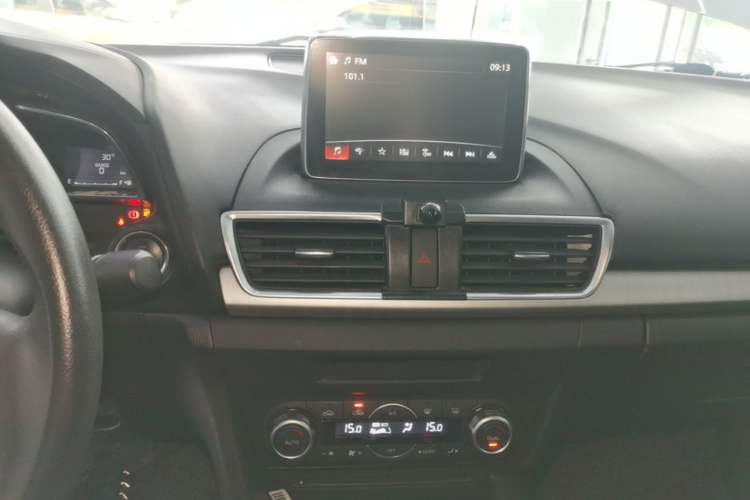 Used Mazda 3 Axela 2016 Sedan 1.5L Automatic Luxury Model Audio And AC Panel