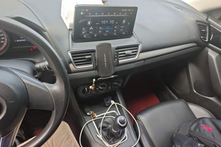 Used Mazda 3 Axela 2016 Sedan 1.5L Manual Comfort Model Audio And AC Panel