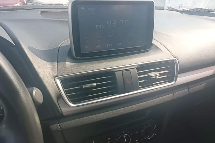 Used Mazda 3 Axela 2016 Sedan 1.5L Manual Comfort Model Audio And AC Panel