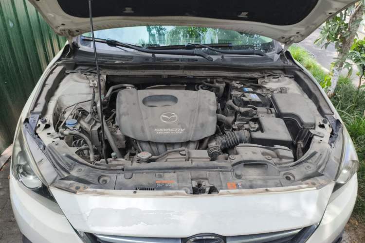 Used Mazda 3 Axela 2016 Sedan 1.5L Automatic Luxury Model Engine Bay
