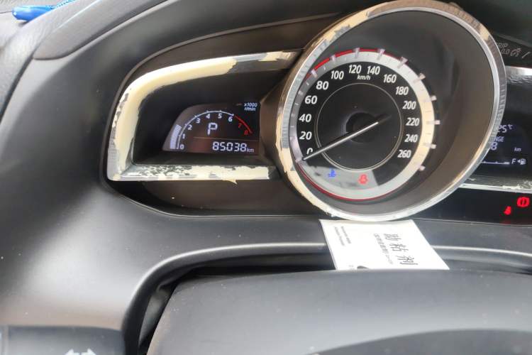 Used Mazda 3 Axela 2016 Sedan 1.5L Automatic Luxury Model Odometer Close Up