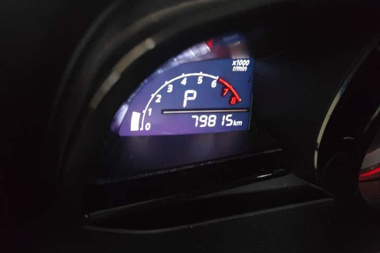 Used Mazda 3 Axela 2016 Sedan 1.5L Automatic Comfort Model Odometer Close Up