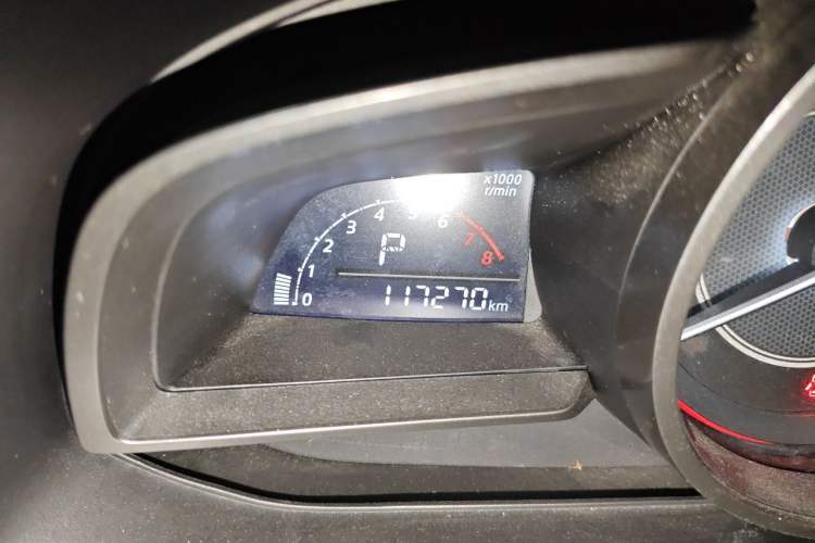 Used Mazda 3 Axela 2016 Sedan 1.5L Automatic Luxury Model Odometer Close Up