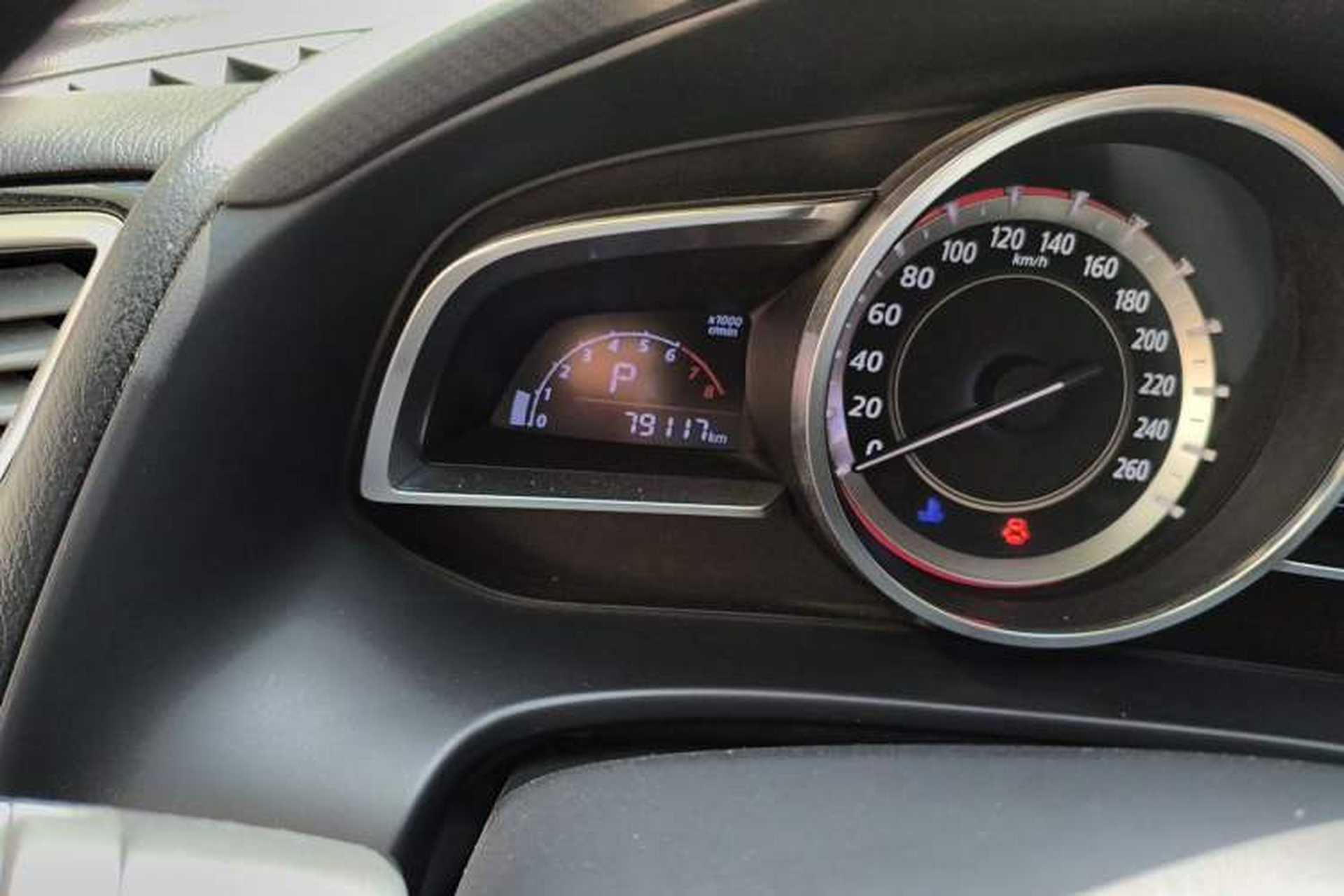 Used Mazda 3 Axela 2016 Sedan 1.5L Automatic Luxury Model Odometer Close Up