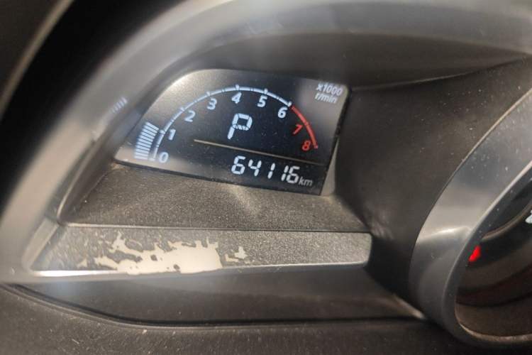 Used Mazda 3 Axela 2016 Hatchback 1.5L Automatic Comfort Model Odometer Close Up